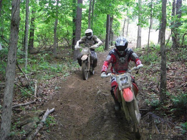 single track dirt bike